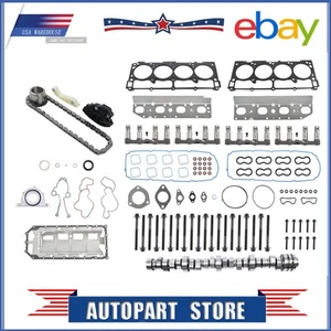 MDS Lifters Camshaft Timing Chain Kit For 5.7L Hemi Dodge Ram 1500 2009-2020 - Picture 1 of 12