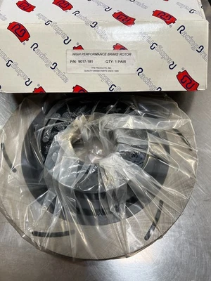 Rear Open Slots Brake Rotors Set For 2004-2011 Mazda RX-8 (9017-181) - Image 1 of 3