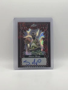 2025 Leaf Signature Series Shawn Kemp 1/1 Auto #BA-SK2 - Picture 1 of 2