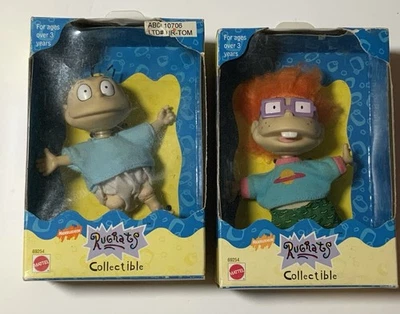 Figuras coleccionables de la película Mattel The Rugrats Chucky y Tommy 1998 nuevas selladas Foto 1 de 4