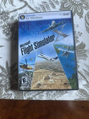 Microsoft Flight Simulator X (PC, 2006) DVD-ROM Brand New Factory Sealed! - Image 1 of 4