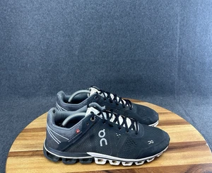 On Cloud Cloudflow Running Shoes Womens Size 8 Black Gray Running Shoes - Picture 1 of 13