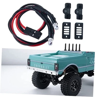 RC-Hub 1Set Rear Tail Light LED Lamp Set for 1/24 Axial SCX24 AXI00001 RC  - Image 1 of 4