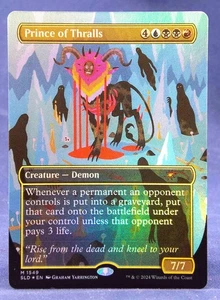 Prince of Thralls (Rainbow FOIL)MTG Secret Lair Drop Prismatic Nightmares SLD-NM - Picture 1 of 4