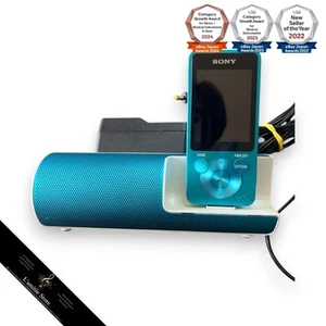 Sony Walkman con altavoz azul Accesorios de reproducción de música de video - Imagen 1 de 3