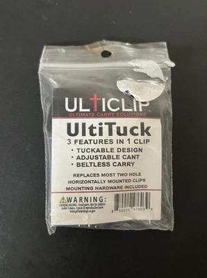 Ulticlip - Clip para funda UltiTuck, metible, ajustable, sin cinturón, IWB Foto 1 de 2