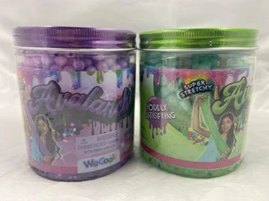 2 Compound Kings Avalanche Slime with Foam Beads Sensory Stretchy Toy Goop - Picture 1 of 2