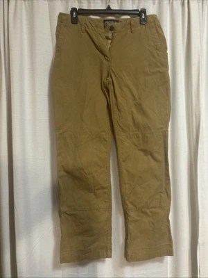 MOUNTAIN KHAKIS 6 Alpine Workwear Rancho Pantalón Lona Jardín Mujeres 32 X 28 T9 Foto 1 de 4