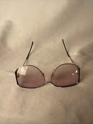 Marco de gafas Geoffrey Beene GB-1027 Bk para mujer dorado negro borde completo 59-13-135 Foto 1 de 4