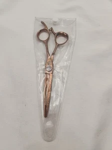 Kamisori Jewel III Hair Cutting Scissors Professional Shears, Matte Rose Gold - Picture 1 of 4