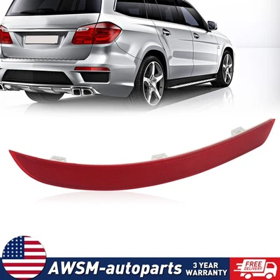 For Mercedes Benz GL350 GL450 GL500 GL550 GL63 AMG Rear Right Bumper Reflector - Image 1 of 4