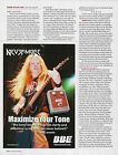 Nevermore Jeff Loomis Bbe Sonic Stomp Pedals 2006 Magazine Promo Ad