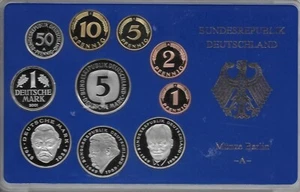 DM KMS 2001 A-D-F-G-J Bundesrepublik Deutschland PP alle 5 Stück ovp - Bild 1 von 15