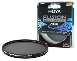 Hoya Fusion ANTISTATIC 49mm Circular Polarizer - 18-layer (SHMC) Multi-Coating - Picture 1 of 5