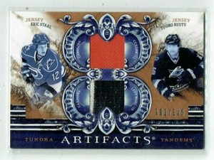 10-11 UD Artifacts Tundra Tandems  Eric Staal--Tuomo Ruutu  /125  Jerseys