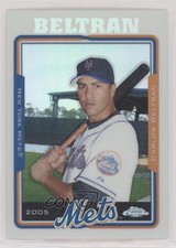 2005 Topps Chrome Refractor Carlos Beltran #287