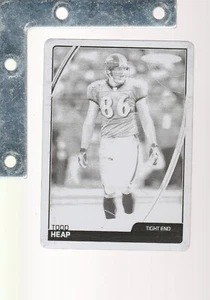 2007 Topps Total #103 Todd Heap #1/1 LASTRA DI STAMPA NERA QUASI NUOVA CORVI - Foto 1 di 2