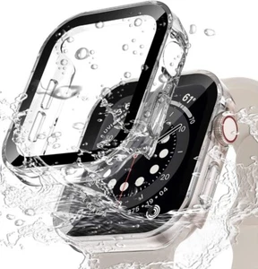 Ochraniacz ekranu do Apple Watch Series 10/9/8/7/6/3/5 Ultra Case Cover Szkło - Zdjęcie 1 z 32