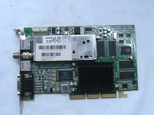 1 USED ATI RAGE 128 PRO PCI GRAPHICS CARD #109-65600-01 - Picture 1 of 5