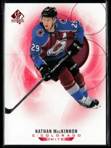2020-21 SP Authentic Limited Red Nathan MacKinnon #94 - Picture 1 of 2