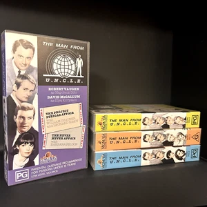 The Man from U.N.C.L.E. VHS 1964–1968 Complete Collection Small Case VGC No SSS - Picture 1 of 20