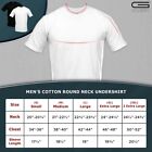 Golberg Men's 100% Tagless Cotton Crewneck Undershirt - White Or Black (3 Pack)