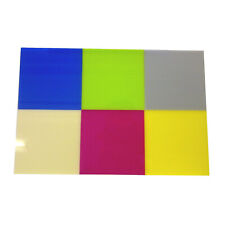 Perspex Acrylic Sheet Stock Item / 3mm Thick / Various Colours + Custom Sizes