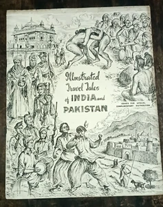 INDIA VINTAGE: CUENTOS DE VIAJE ILUSTRADOS INDIA Y PAKISTÁN-ESTE PUNJAB VIAJE'S - Imagen 1 de 20