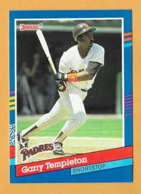 GARRY TEMPLETON SAN DIEGO PADRES #252 - DONRUSS NM-MT 1991 - Image 1 of 2