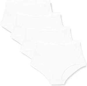 Playtex Women's Comfortable Organic Cotton 4 Pack Midi Briefs - Picture 1 of 5