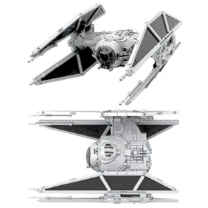 Modubrix Mocs Blocchi Costruzioni TIE Avenger 1300 Pezzi Set Mattoni Giocattoli Kit - Foto 1 di 4