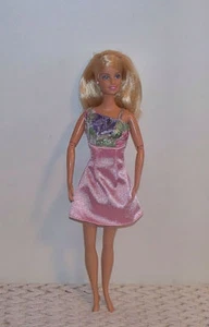 ☆Adorable Barbie Original Pink & Pastel☆One Shoulder Dress☆Exc Cond.☆ - Picture 1 of 3