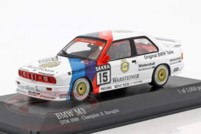 BMW M3 E30 #15 DTM 1989 CAMPIONE RAVAGLIA MINICHAMPS 433892015 1:43 SCHNITZER - Immagine 1 di 2