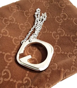 GUCCI portachiavi G in argento 925 - Imagen 1 de 6