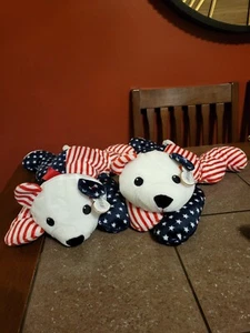 TY "Sparkler" Pillow Pals (Set of 2) - Picture 1 of 5