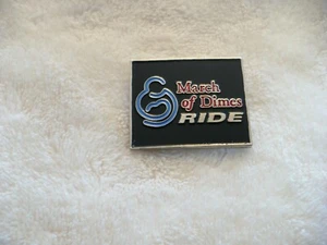 LM- VINTAGE MARCH OF DIMES RIDE (ENAMEL) PIN (#16714)(NICE!!!) - Picture 1 of 7
