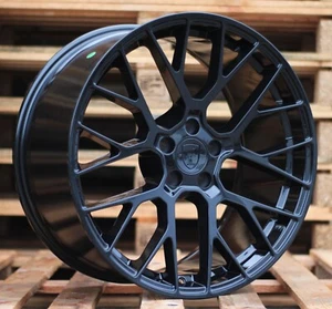 4X 20" RS Spyder Style Felgen schwarz 5X112 passend für Porsche MACAN 95B - Bild 1 von 6