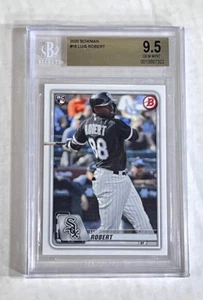 Luis Robert 2020 Bowman Flagship Base RC #18! BGS GEM MINT 9,5! ÜBERPRÜFEN SIE MEINE ARTIKEL! - Bild 1 von 3
