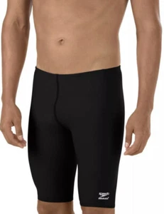 Speedo Boy's Competitive Endurance Jammer Swimsuit Black Youth Size 28 - Picture 1 of 5