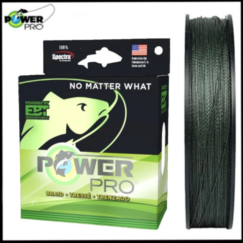 TRECCIATO POWER PRO VERDE SPECTRA GAMMA COPLETA 135-275-455-1370 IL MIGLIORE!!!