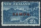 Samoa 117, lightly hinged. Mi 38. New Zealand Mount & Lake overprinted, 1916.