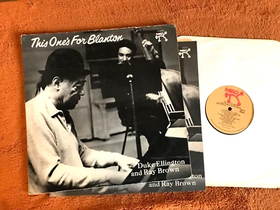 DUKE ELLINGTON RAY BROWN This One's For Blanton LP PABLO 2310 721 US 1975 w/book - Image 1 of 4