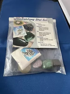 Official Feng Shui Set With Chinese Coin And Fairy Mix Blue Bag - Picture 1 of 2