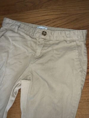 OLD NAVY Stretch Elastic Khaki Pants Casual Dress Girls 14 Regular ❤️tb1000 - Image 1 of 4