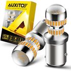 Auxito Amber Yellow 1157 2057 2357 Led Front Turn Signal Drl Parking Light Bulbs