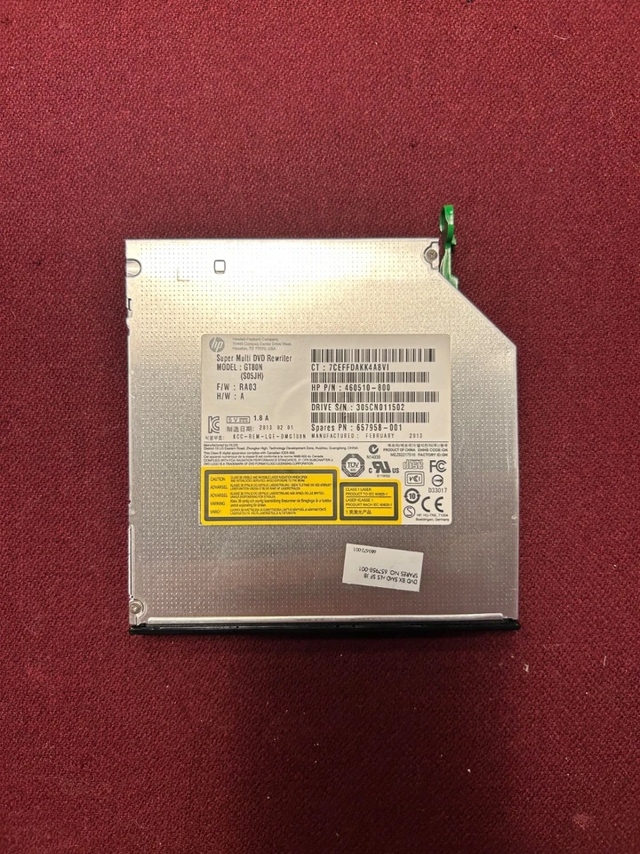 HP Super Multi DVD Rewriter GTB0N S05JH 460510-800 657958-001 - Image 1 of 1