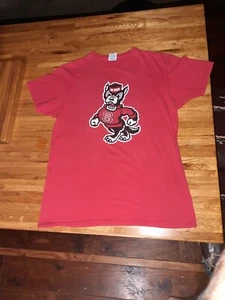 Camisa De Colección Rara NC State Wolfpack Manga Corta Delta Pro Peso Mediano - Imagen 1 de 13