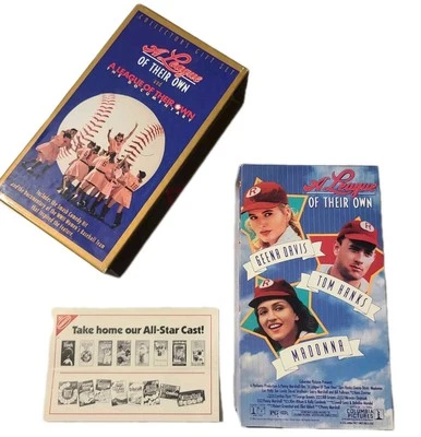 A League of Their Own Motion Picture + Documentary Box Gift Set VHS 1992 Double - Image 1 of 4