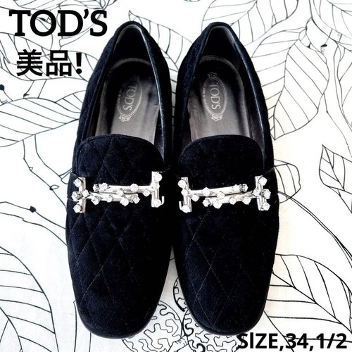 TOD’S Mocassino Tod's Donna 5.0US Vhtf Tod S Bijou Trapuntato Taglia 1 2 Edizione Limitata Raro