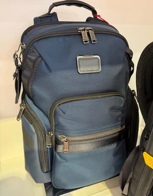 NEW Tumi ALPHA BRAVO NAVIGATION Ballistic Nylon 16.0” Backpack - NAVY BLUE ❗️ - Image 1 of 3
